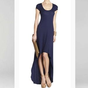 BCBG MAXAZRIA Bennie Cutout Short Sleeve Maxi (L)